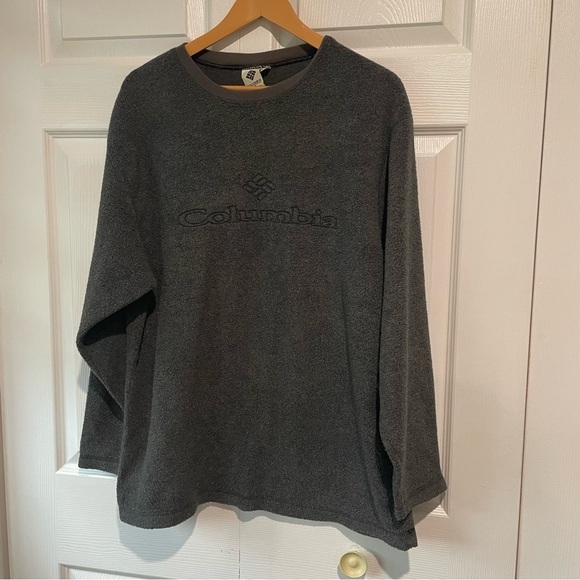 Columbia Sweaters - Columbia grey fleece size medium